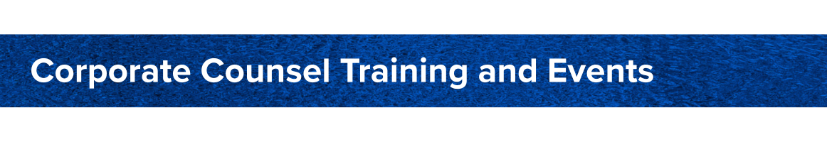 Training & Events